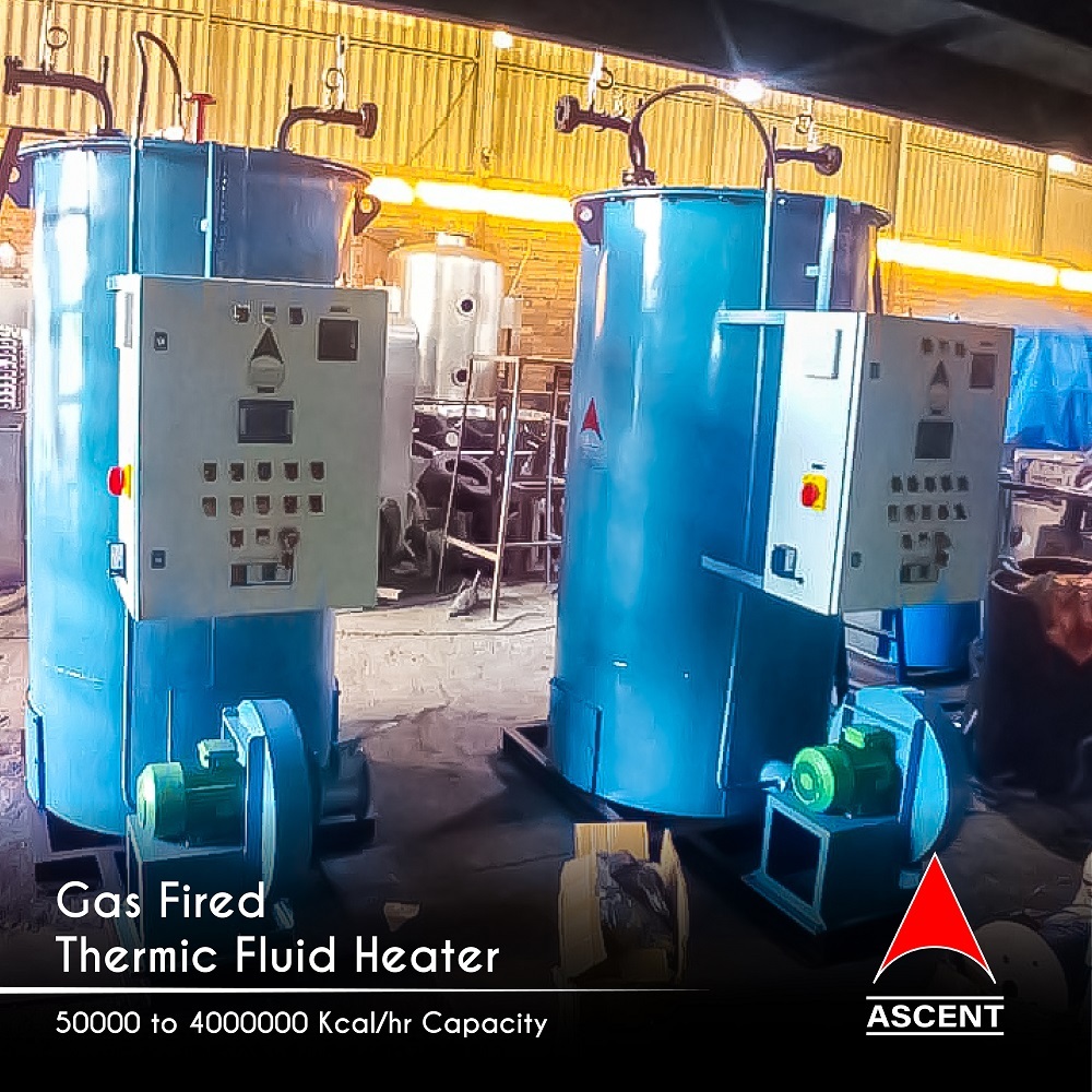 Gas Fired Thermic Fluid Heaters - Capacity: 200000 Kcal/hr Kg/hr