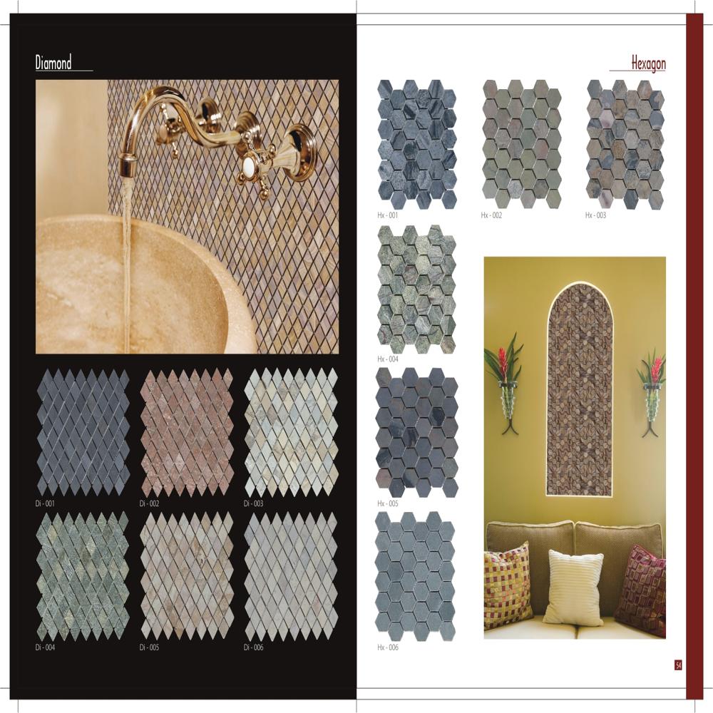 Mosaic Sotone - Natural Stone Type: Marble