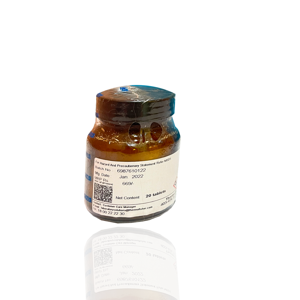 Buffer Tablets Ph 9.2 , Grade Standard: Analytical Grade - Packaging Type: Bottle