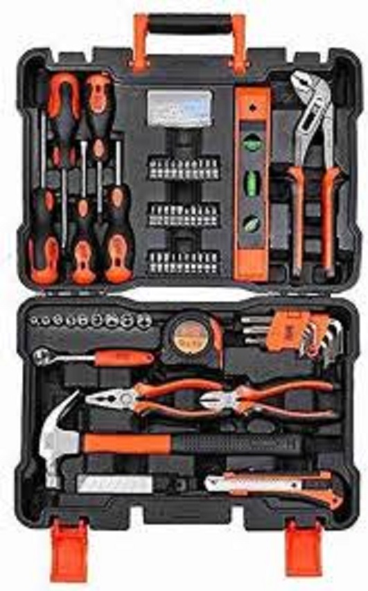 BLACK+DECKER HAND TOOL KIT 154 PC