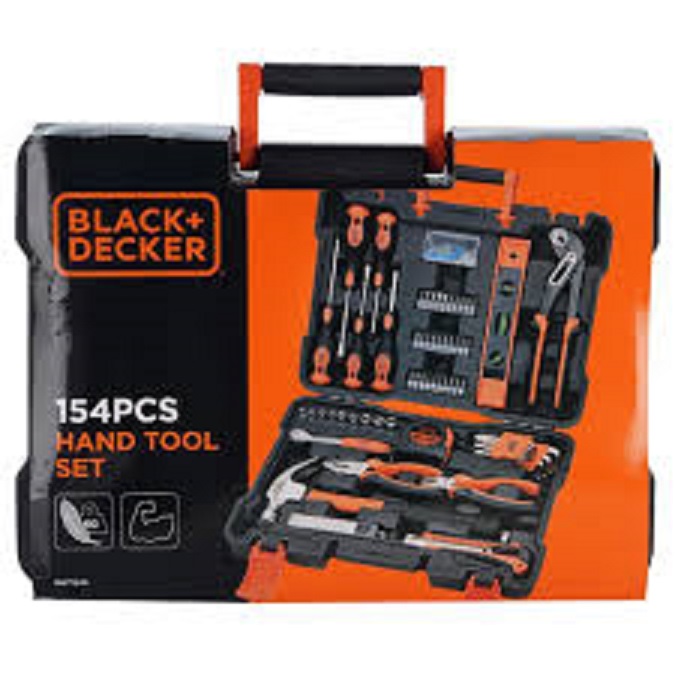 BLACK+DECKER HAND TOOL KIT 154 PC
