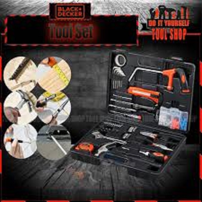 BLACK+DECKER HAND TOOL KIT 108 PC