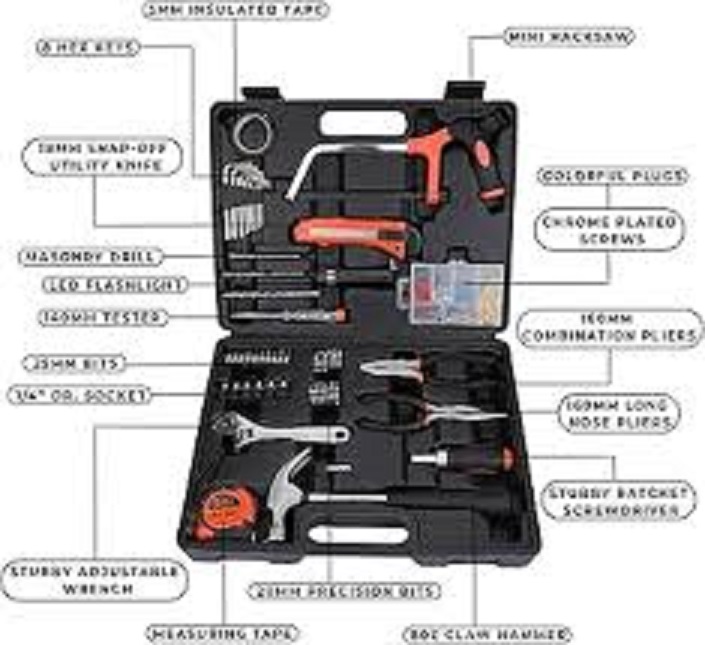 BLACK+DECKER HAND TOOL KIT 108 PC