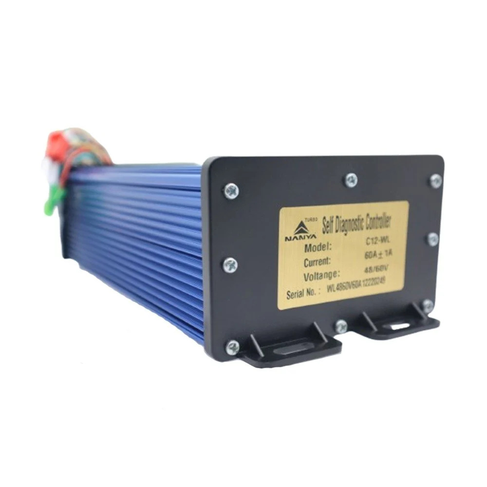 Nanya - 48v/60v - 60a Blue Controller A-42 - Color: Silver