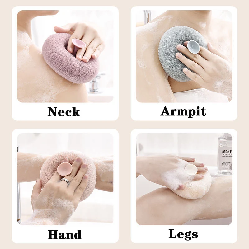 Body Bath Scrub Exfoliating Shower Loofah