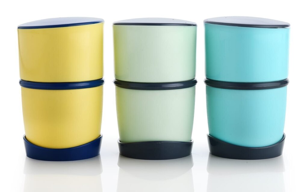 3 In 1 Dry Fruit Cutter - Durable Plastic And Steel, Manual Power Supply, Vibrant Green Color, Versatile Kitchen Tool