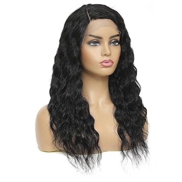Brazilian Virgin Human Hair Natural Black Color 22 Inch Premium Remy Hair Wig Extension