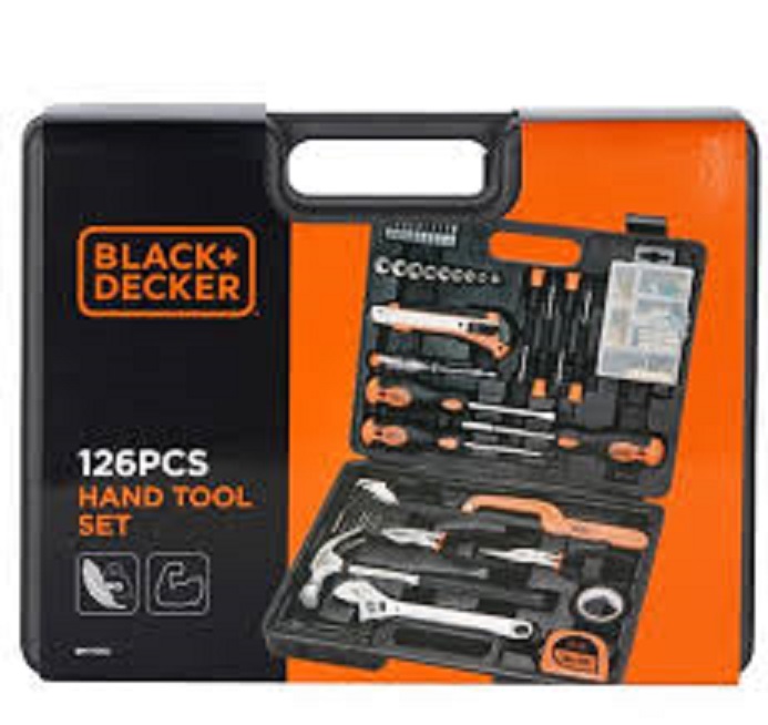 BLACK+DECKER HAND TOOL KIT 126 PC