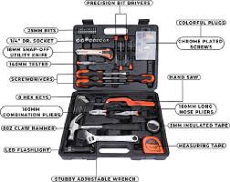 BLACK+DECKER HAND TOOL KIT 126 PC