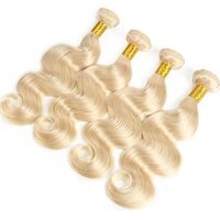 Blonde Color Human Hair Wigs  HD Lace Wig Silky Straight Lace Front Wigs