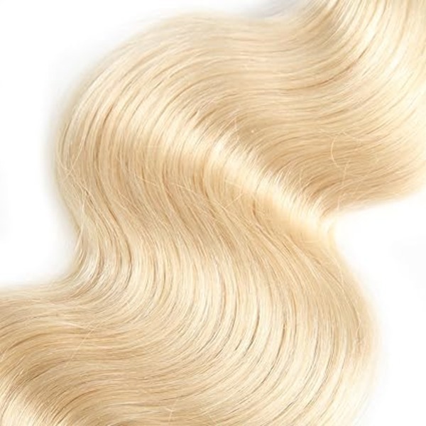 Blonde Color Human Hair Wigs  HD Lace Wig Silky Straight Lace Front Wigs