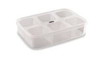 6 Partition Transparent Plastic Box