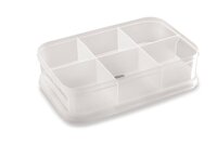 6 Partition Transparent Plastic Box