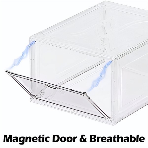 Transparent Shoe Organizer Box
