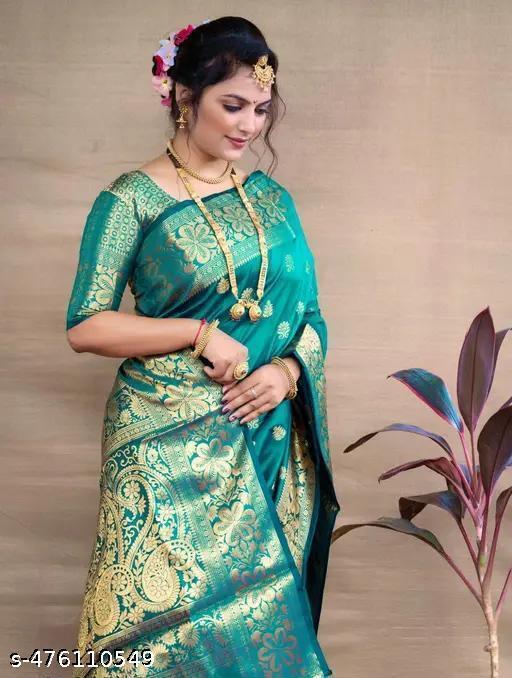 BEAUTIFUL SOFT LITCHI SILK SAREE