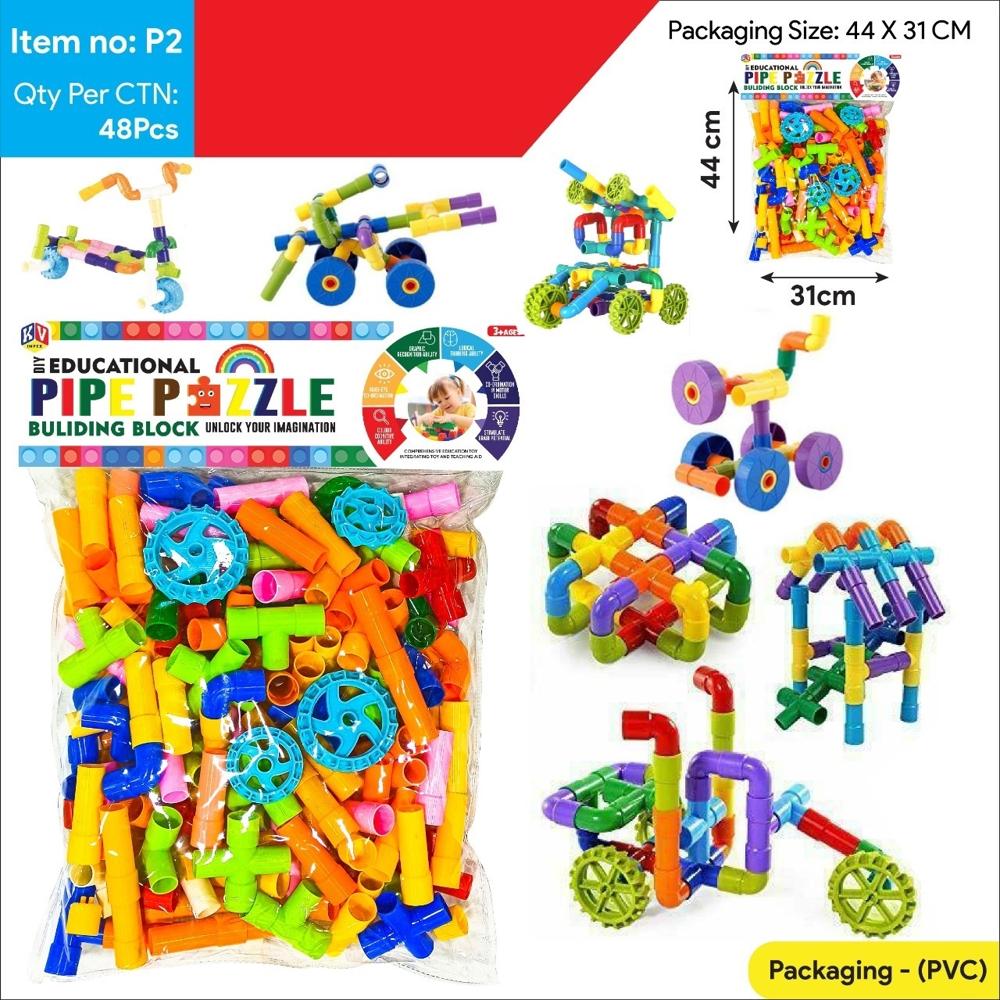 Educational Pipe Puzzle 