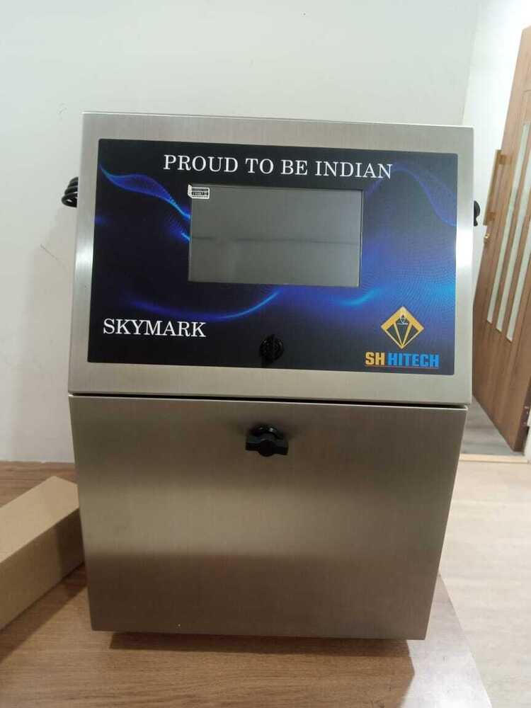 Continuous Inkjet Printer - New Semi-automatic 220 Volt Steel Printing Solution
