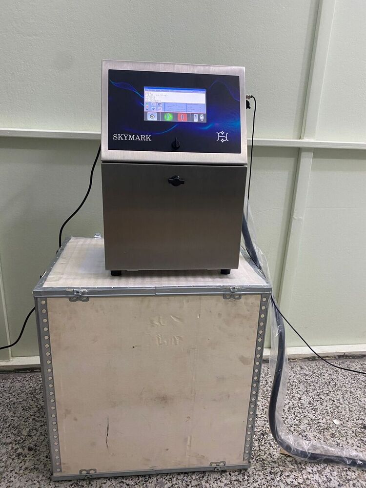 Continuous Inkjet Printer - New Semi-automatic 220 Volt Steel Printing Solution