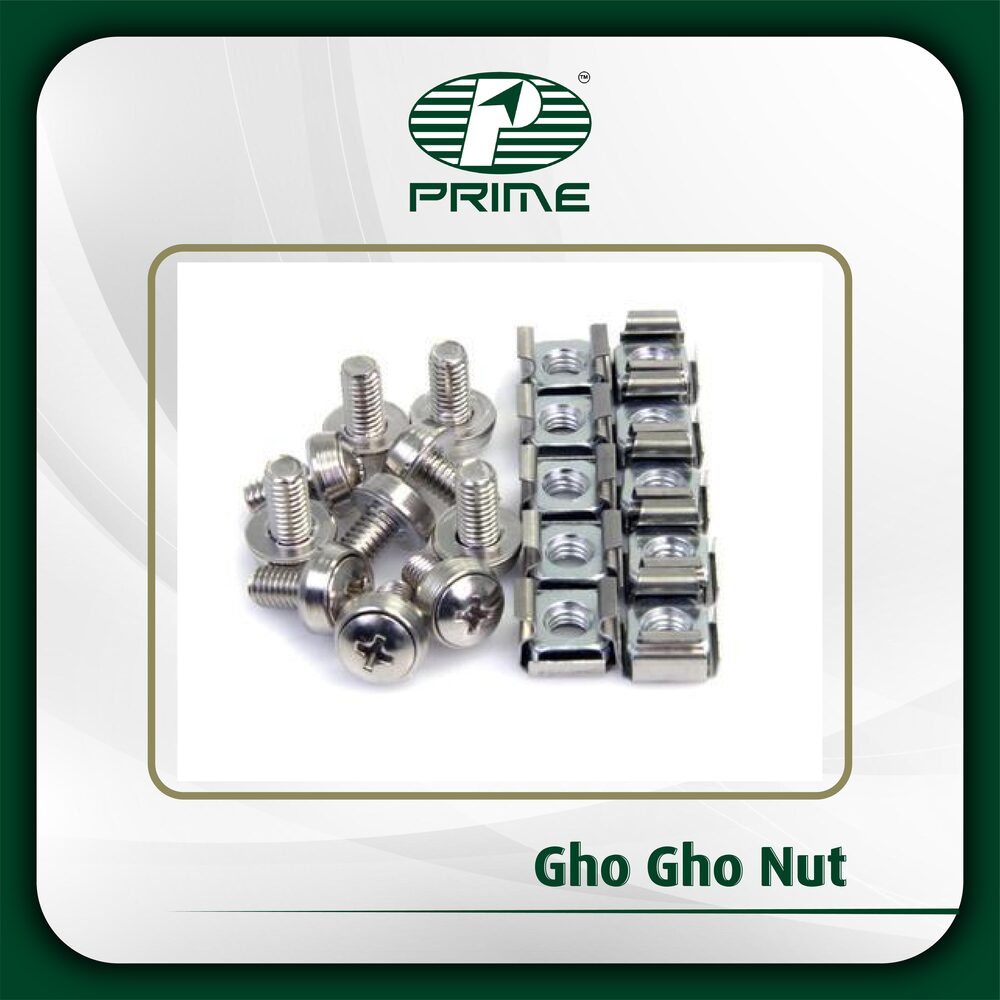 Gho Gho Nut - High-quality Steel, Versatile Size For Secure Connection | Corrosion Resistant, Strong Locking Mechanism, Enhanced Safety