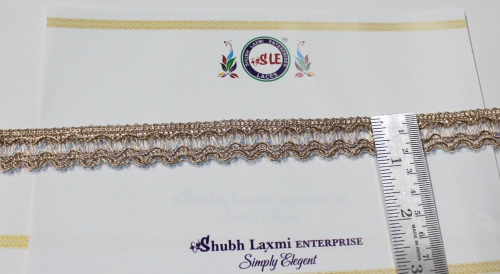 Gota Patti Samosa Zigzag Design Lace