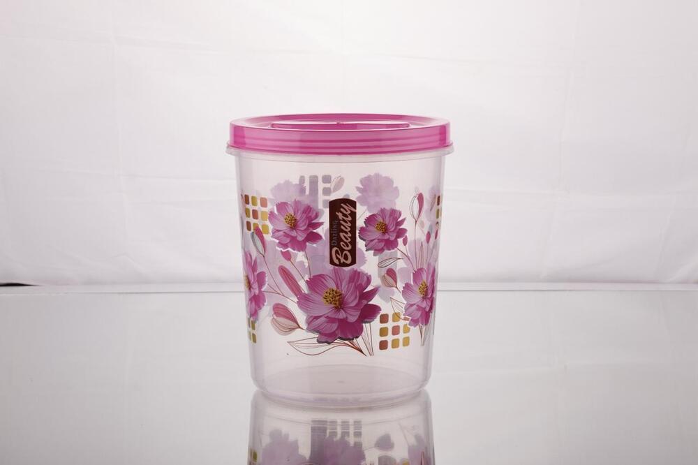 7L Round Plastic Food Container
