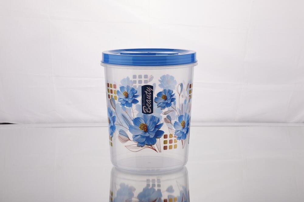 7L Round Plastic Food Container