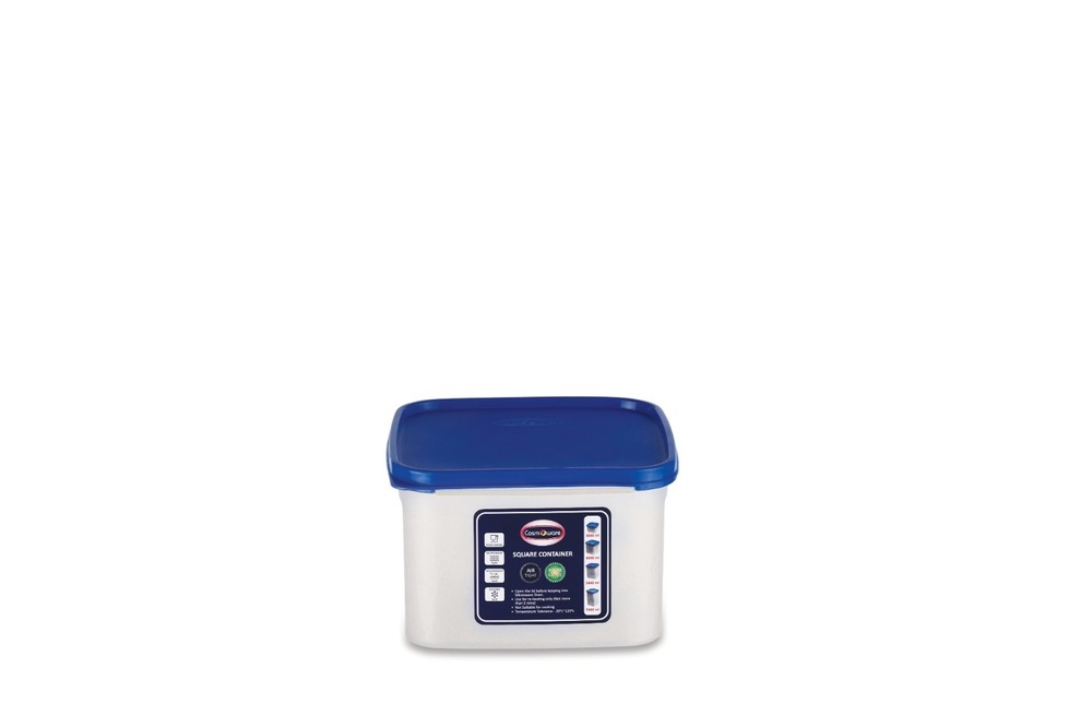 3000ml Plastic Square Airtight Food Container