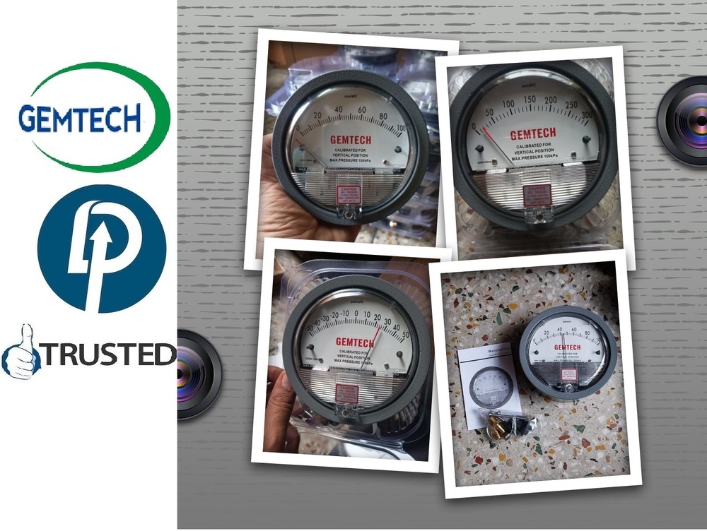 Industrial - GEMTECH Differential Pressure Gauge Online Shopping India