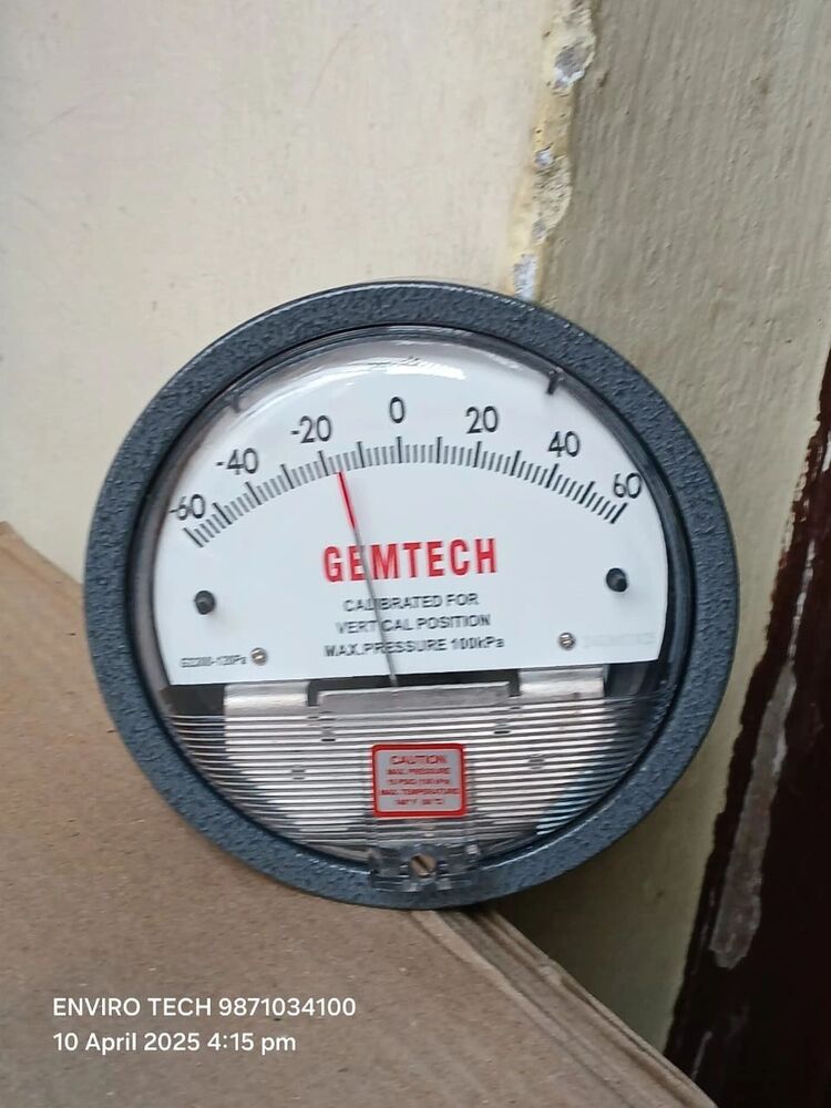 GEMTECH DIFFERENTIAL PRESSURE GAUGE WHOLESALER INDIA In Jodhpur Stone INDUSTRIAL Area