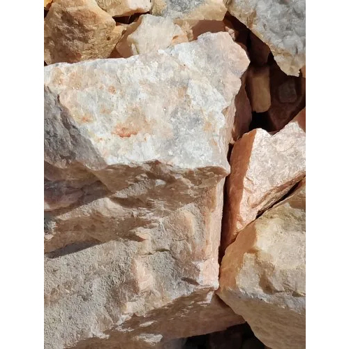 Light Pink Solid Potash Feldspar Lumps