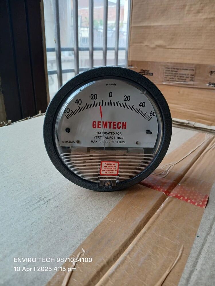 GEMTECH Differential Pressure Gauge From Gultekdi Industrial Estate Pune Maharashtra
