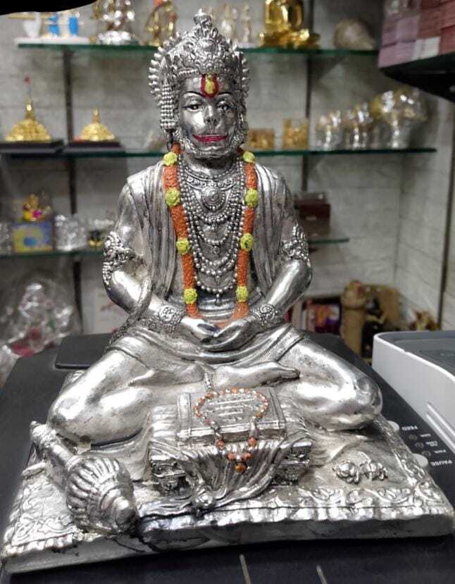 Anjaneya in Dhyana mudra hanuman ji
