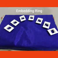 Laboratory Tissue Embedding Ring - Color: White