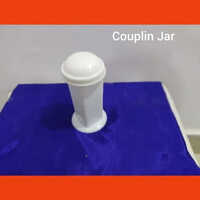 Plastic Laboratory Coplin Jar - Color: White