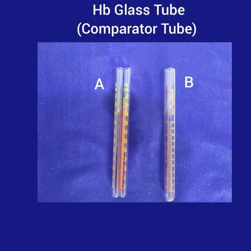 Hb Glass Comparator Tube