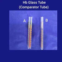 Hb Glass Comparator Tube - Color: Transparent
