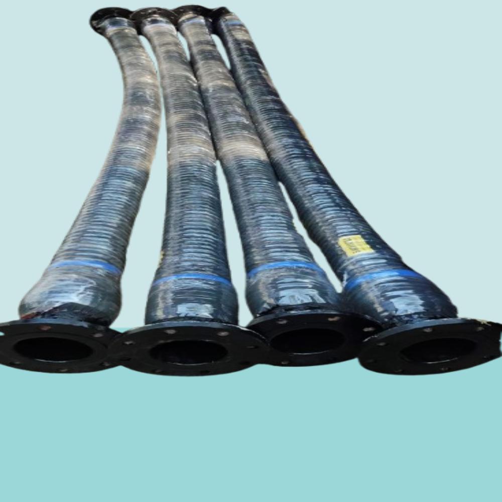 Cement Feeding Rubber Hose with Fixed Flange 
