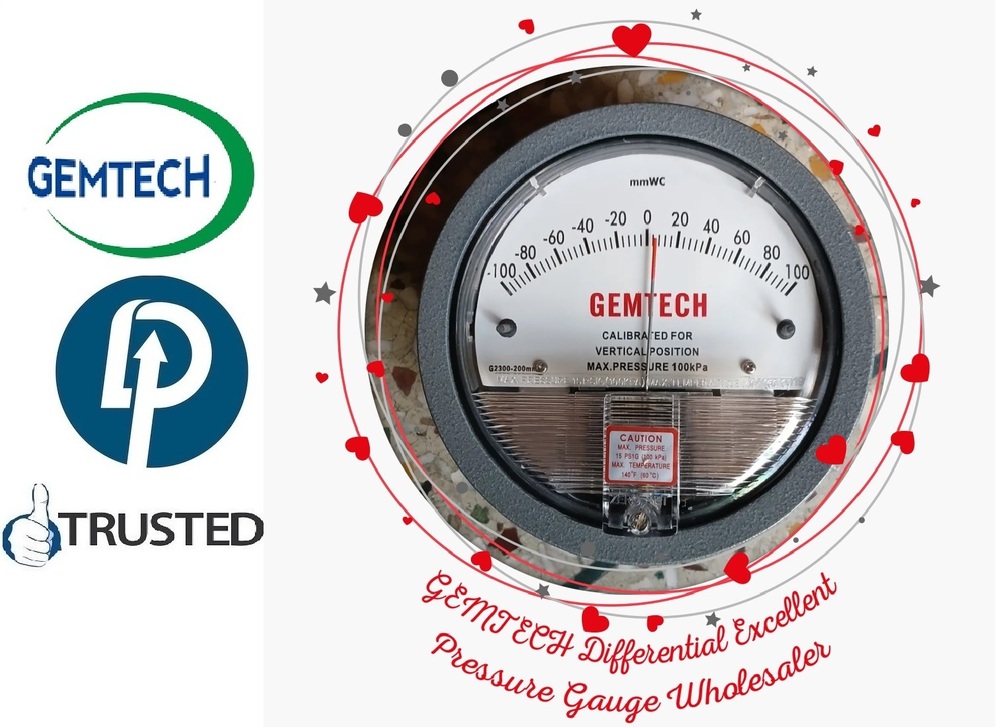 Gemtech Differential Pressure Gauge Dealers Pune
