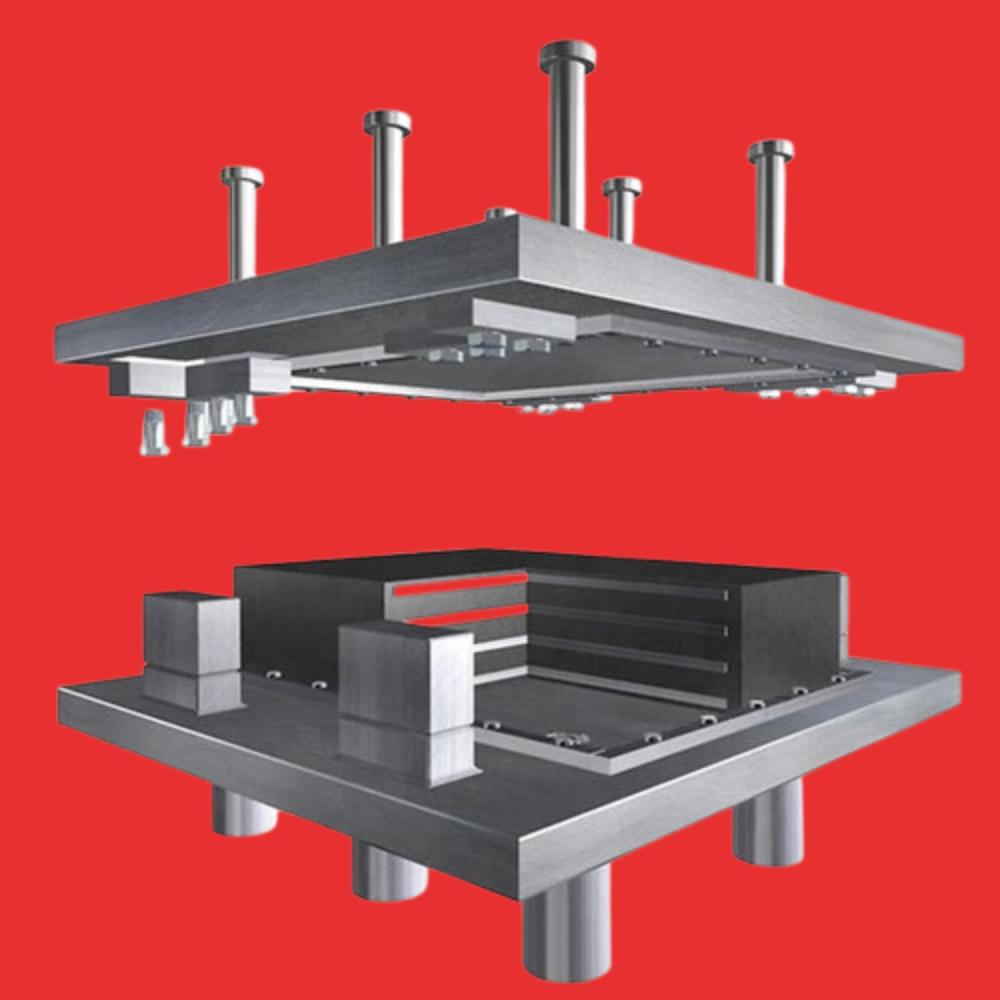 Ealstomeric Bride Bearing  With Top And Bottom Steel Plate