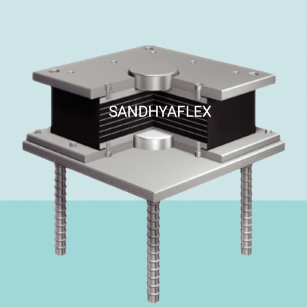 Ealstomeric Bride Bearing  with Top and Bottom Steel Plate