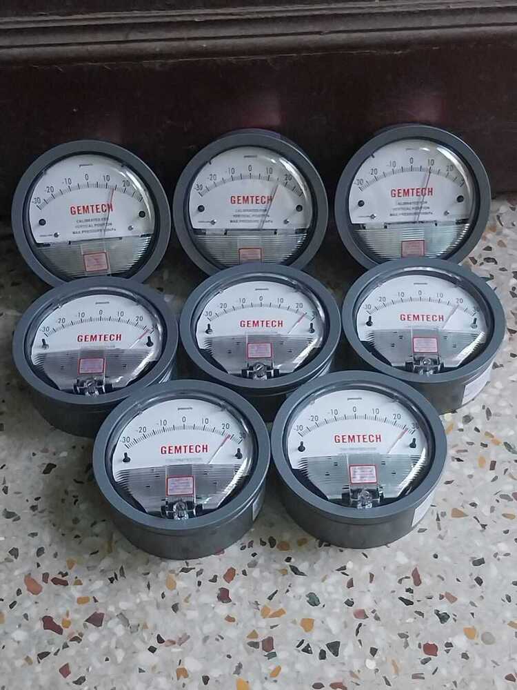 GEMTECH Differential Pressure Gauge Delhi From Industrial Area Bijoli Jhansi Uttar Pradesh India