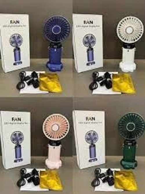 Rechargeable Fan - Color: White