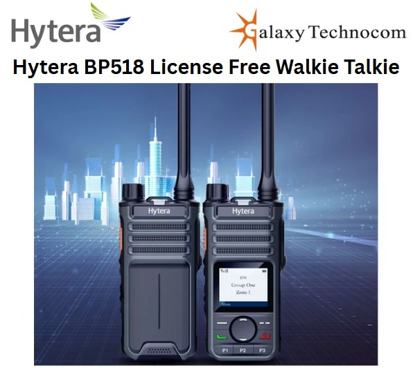Hytera BP518 License Free Walkie Talkie