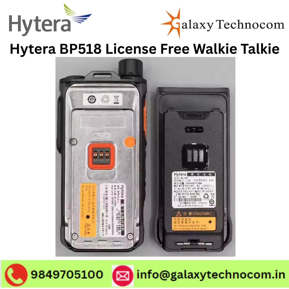 Hytera BP518 License Free Walkie Talkie