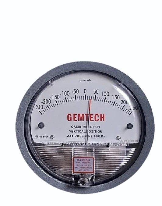Gemtech Differential Pressure Gauge From Baghpat Industrial Area Uttar Pradesh