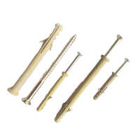 Nylon Frame Fixing With Pozidrive Screw-drilled Head - Color: Silver