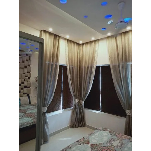 Luxury Curtains - Color: Light Brown