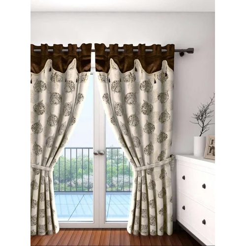 Valance Window Curtain - Color: Coffee