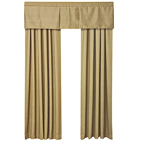 Box Pleat Cotton Curtain - Feature: Anti-Uv