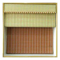 Bamboo Pvc Blinds - Color: Yellow